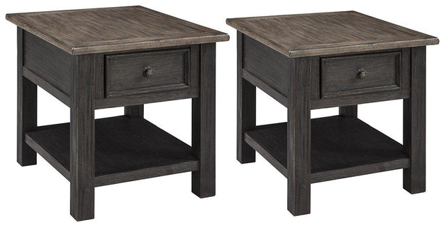 Tyler Creek End Table Set - Furniture World
