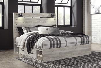 Cambeck Bed with 4 Storage Drawers - Furniture World