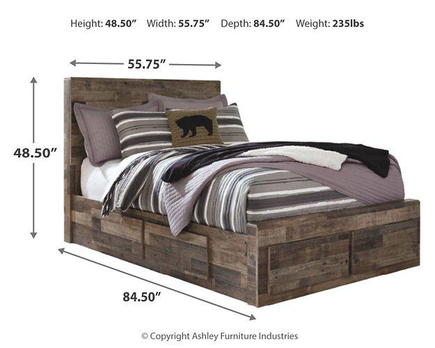 Derekson Youth Bed with 6 Storage Drawers - Furniture World