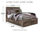 Derekson Youth Bed with 6 Storage Drawers - Furniture World