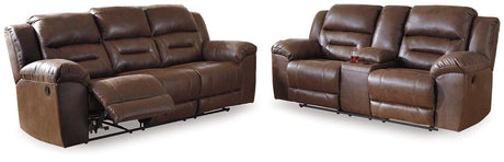 Stoneland Living Room Set - Furniture World