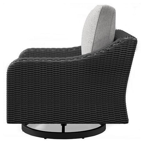 Beachcroft Outdoor Swivel Lounge with Cushion - Furniture World