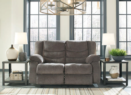 Tulen Reclining Loveseat - Furniture World