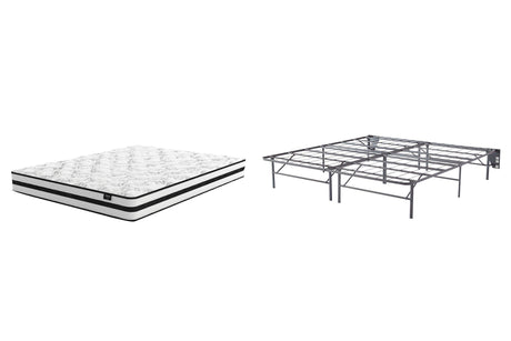 8 Inch Chime Innerspring Mattress Set - Furniture World