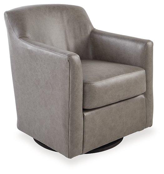 Bradney Swivel Accent Chair - Furniture World