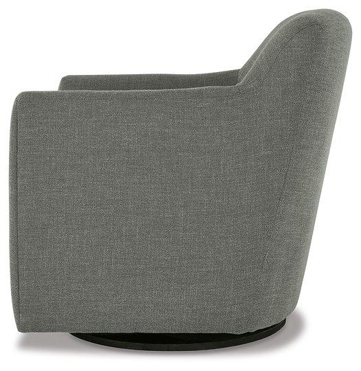 Bradney Swivel Accent Chair - Furniture World