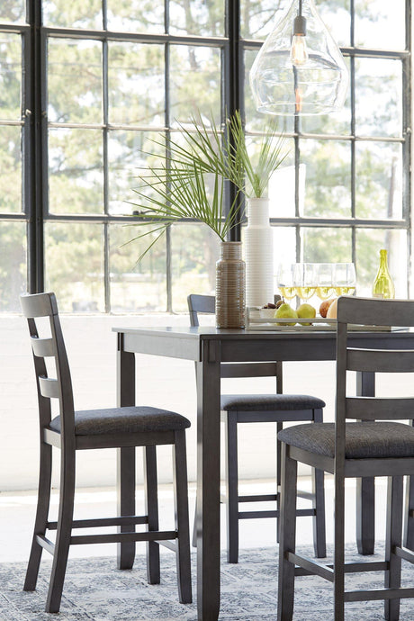 Bridson Counter Height Dining Table and Bar Stools (Set of 5) - Furniture World