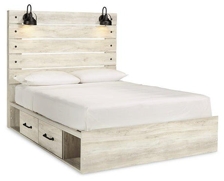 Cambeck Bed with 4 Storage Drawers - Furniture World