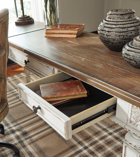 Realyn Home Office Set - Furniture World