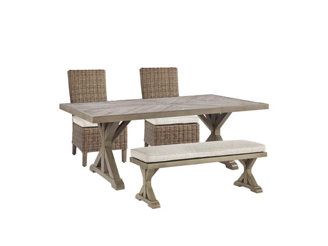 Beachcroft Outdoor Dining Set - Furniture World