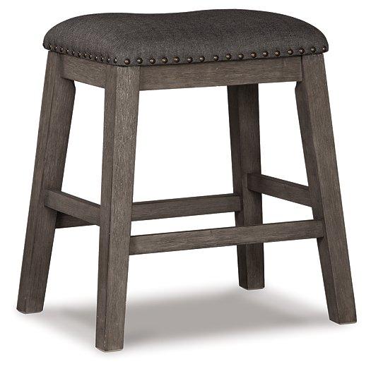 Caitbrook Counter Height Upholstered Bar Stool - Furniture World