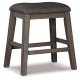 Caitbrook Counter Height Upholstered Bar Stool - Furniture World
