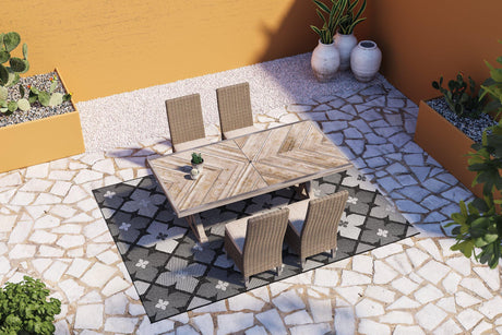 Beachcroft Outdoor Dining Set - Furniture World