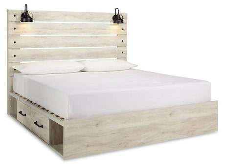 Cambeck Bed with 2 Storage Drawers - Furniture World