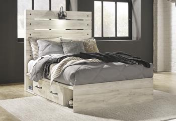 Cambeck Bed with 4 Storage Drawers - Furniture World