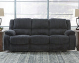 Draycoll Reclining Sofa - Furniture World
