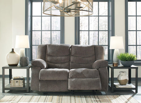Tulen Reclining Loveseat - Furniture World