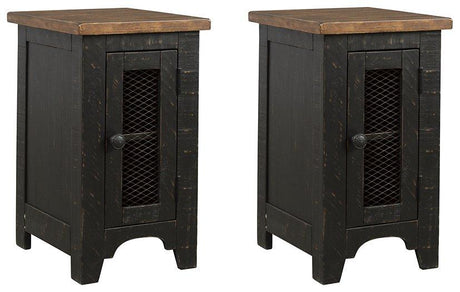 Valebeck End Table Set - Furniture World