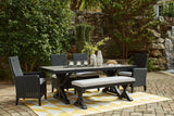 Beachcroft Outdoor Bench with Cushion - Furniture World
