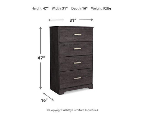 Belachime Chest of Drawers - Furniture World