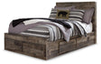 Derekson Youth Bed with 6 Storage Drawers - Furniture World