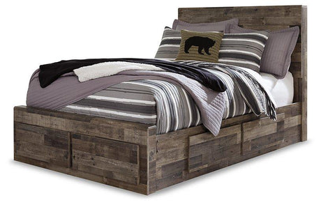 Derekson Youth Bed with 6 Storage Drawers - Furniture World