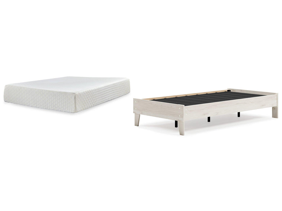 Socalle Bed and Mattress Set - Furniture World