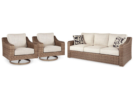 Beachcroft Outdoor Seating Set - Furniture World