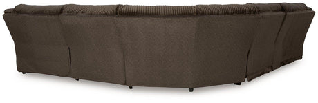 Top Tier Reclining Sectional with Chaise - Furniture World