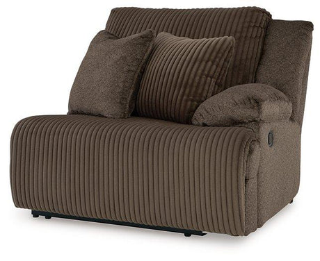 Top Tier Reclining Sectional with Chaise - Furniture World