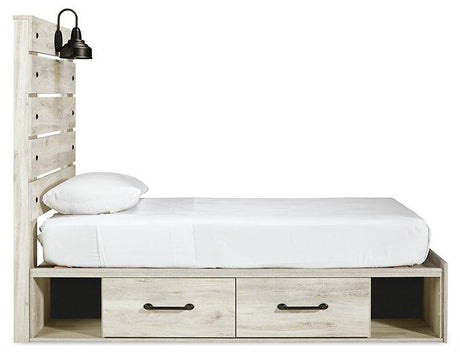 Cambeck Bed with 2 Storage Drawers - Furniture World