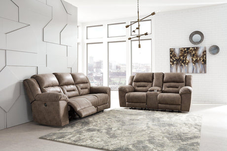 Stoneland Living Room Set - Furniture World