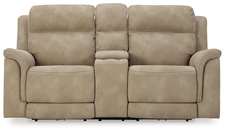 Next-Gen DuraPella Power Reclining Loveseat with Console - Furniture World