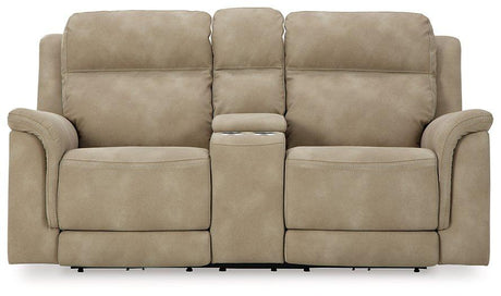 Next-Gen DuraPella Power Reclining Loveseat with Console - Furniture World