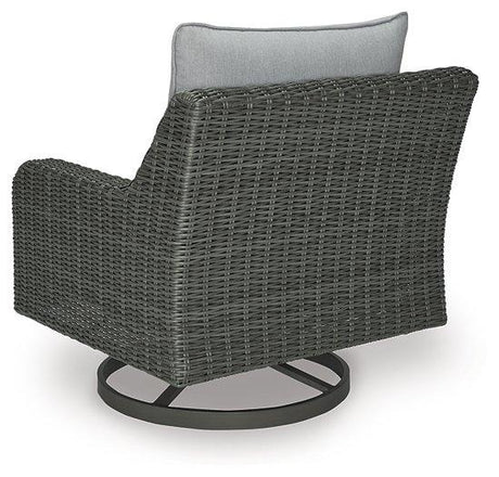 Elite Park Outdoor Swivel Lounge with Cushion - Furniture World