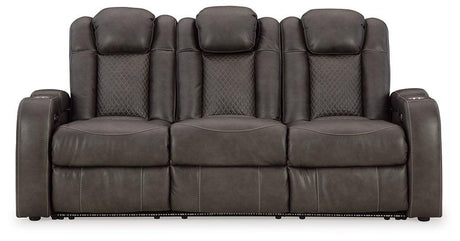 Fyne-Dyme Power Reclining Sofa - Furniture World