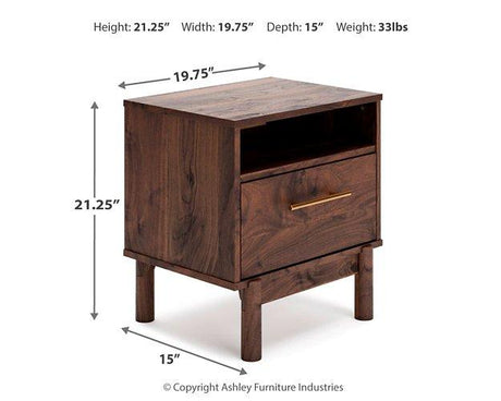 Calverson Nightstand - Furniture World