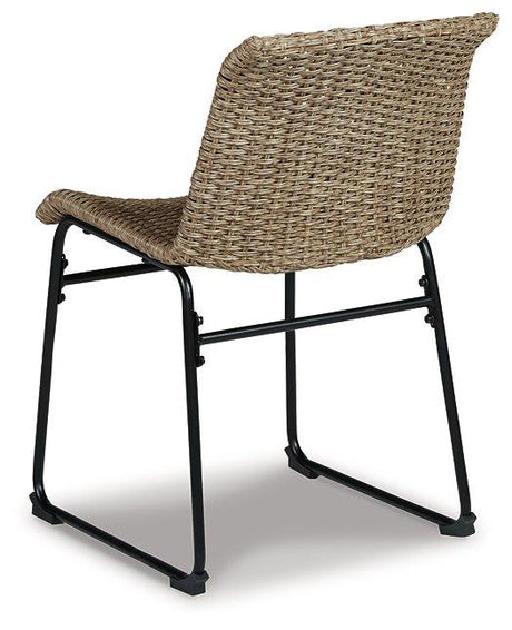 Amaris Outdoor Dining Chair (Set of 2) - Furniture World