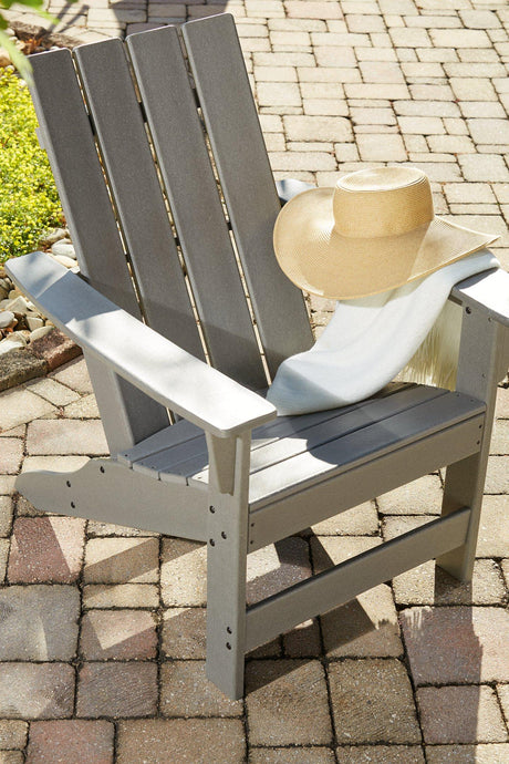 Visola Outdoor Adirondack Chair Set with End Table - Furniture World