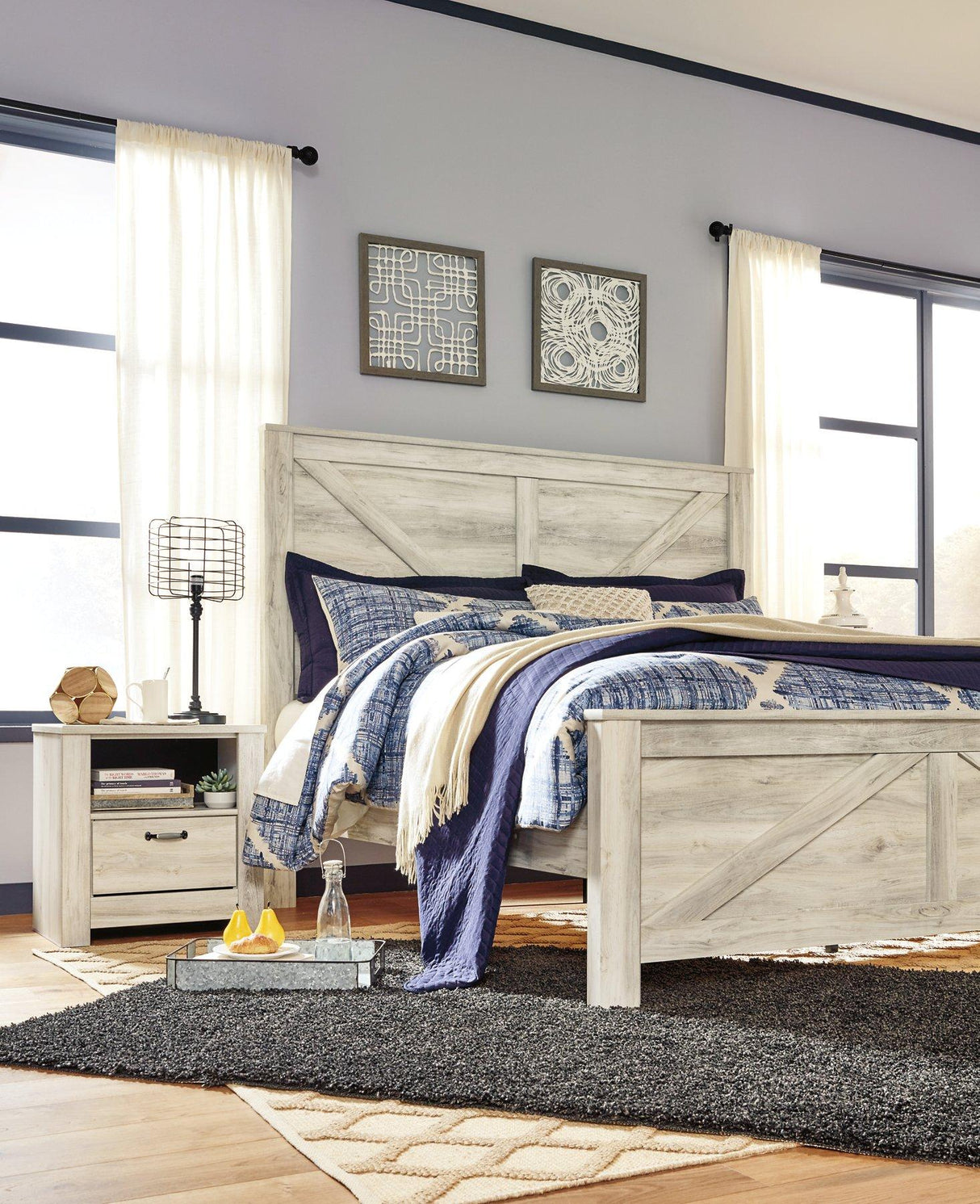 Bellaby Crossbuck Bed - Furniture World