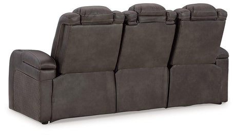Fyne-Dyme Power Reclining Sofa - Furniture World