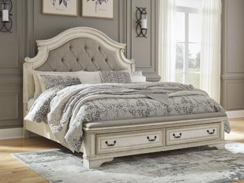 Realyn Upholstered Bed - Furniture World