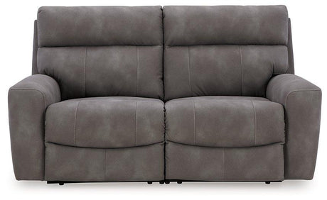 Next-Gen DuraPella Power Reclining Sectional Loveseat - Furniture World