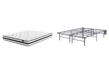 8 Inch Chime Innerspring Mattress Set - Furniture World