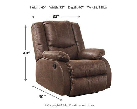 Bladewood Recliner - Furniture World