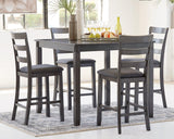 Bridson Counter Height Dining Table and Bar Stools (Set of 5) - Furniture World