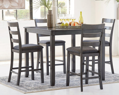 Bridson Counter Height Dining Table and Bar Stools (Set of 5) - Furniture World