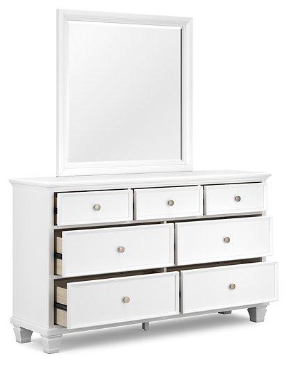 Fortman Dresser and Mirror - Furniture World