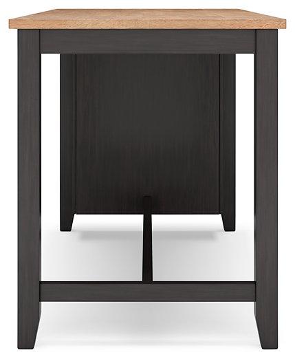 Gesthaven Counter Height Dining Table - Furniture World