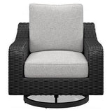 Beachcroft Outdoor Swivel Lounge with Cushion - Furniture World